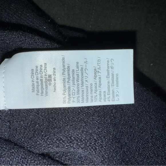 NWT J.Crew Size S Zip Cowel neck sweater-dress in Supersoft yarn Black - Picture 11 of 12